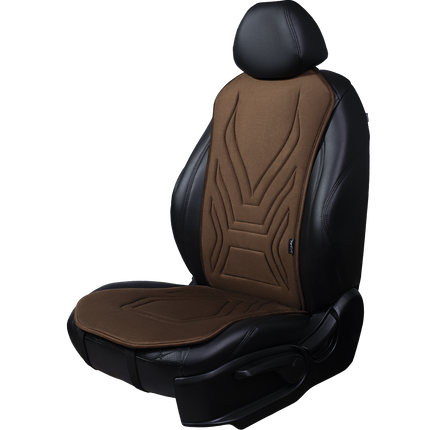Cape "Albion" For 1 Seat, Velour Athena Brown / Brown